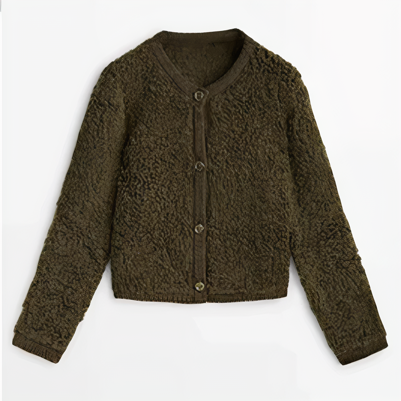 Stilvolle Eva Lambswool Strickjacke für ultimativen Komfort