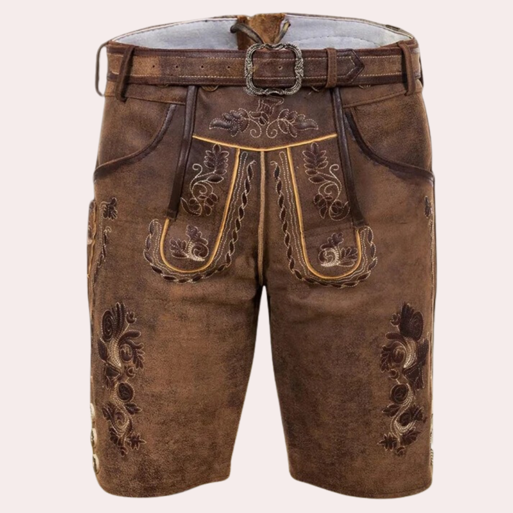 Erik - Elegante Ledershorts für Männer
