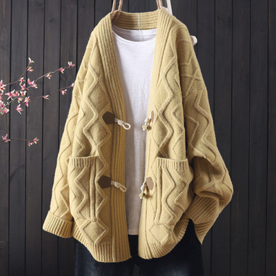 YARINA - Stylischer Winter-Cardigan für Damen mit modernem Flair