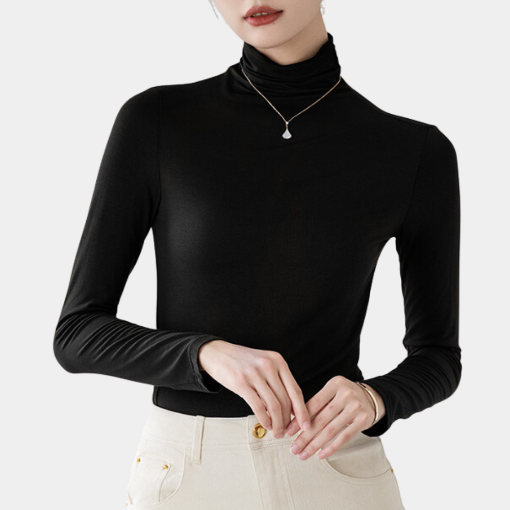 KAHNAY - Stylisches Rollkragenshirt für Frauen