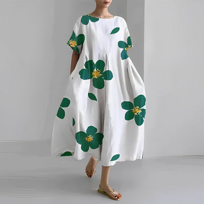 Adelia - Bohème Kleid Mit Blumenmuster