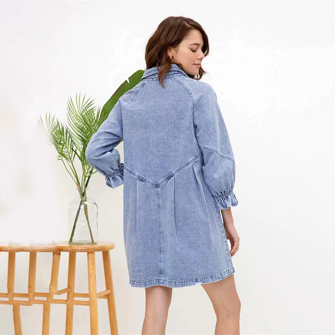 AMAYAH - Stilvolles und bequemes Hemdkleid für jede Gelegenheit