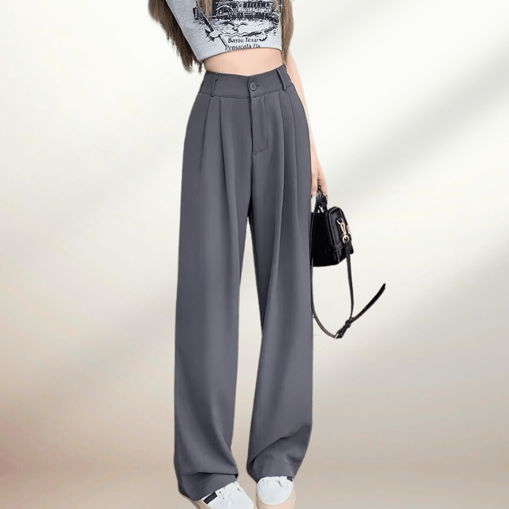 Susanne - Lockere Hose Mit Hoher Taille