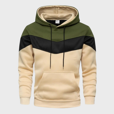 Stylischer Herren Hoodie mit verstellbarer Kapuze - Niels Collection