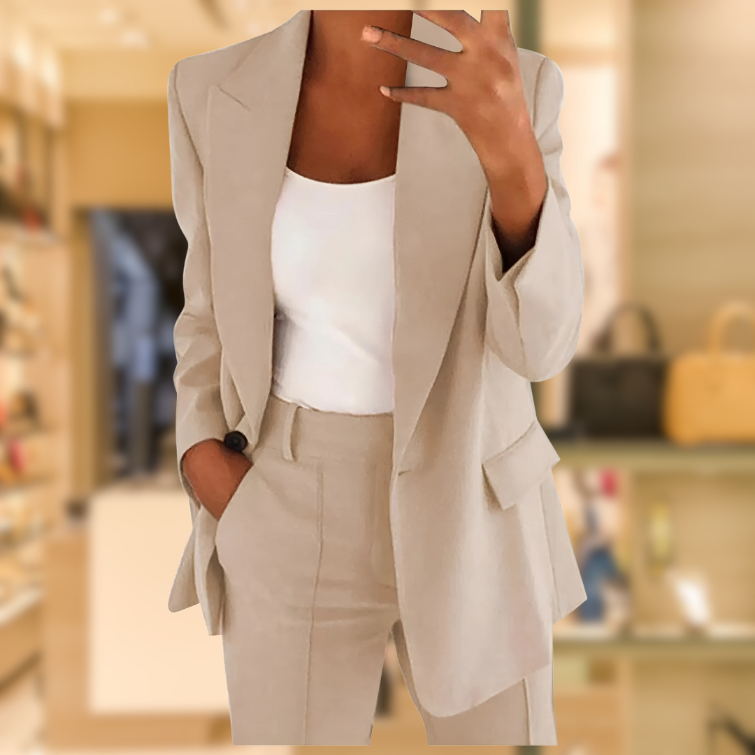 Roseann - Revers Abnehmen Anzug