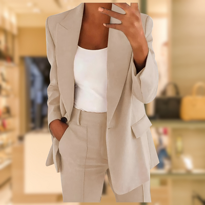 Roseann - Revers Abnehmen Anzug