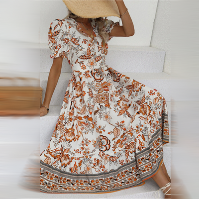 ALIANA - Stilvolles Blumenkleid für einen raffinierten Look