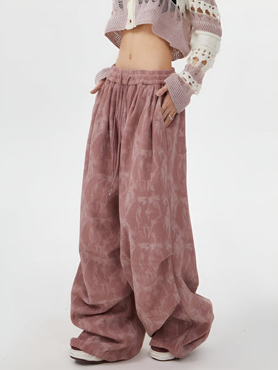 Natasia - Hosen Mit Weitem Bein Und Elastischer Taille