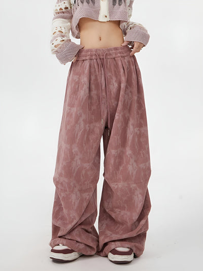 Natasia - Hosen Mit Weitem Bein Und Elastischer Taille