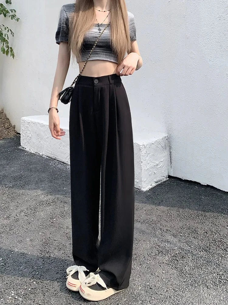 Susanne - Lockere Hose Mit Hoher Taille
