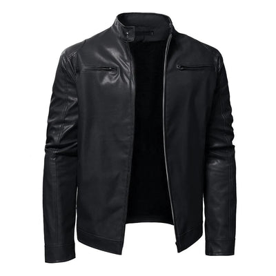 Bertil - Leder Biker Jacke