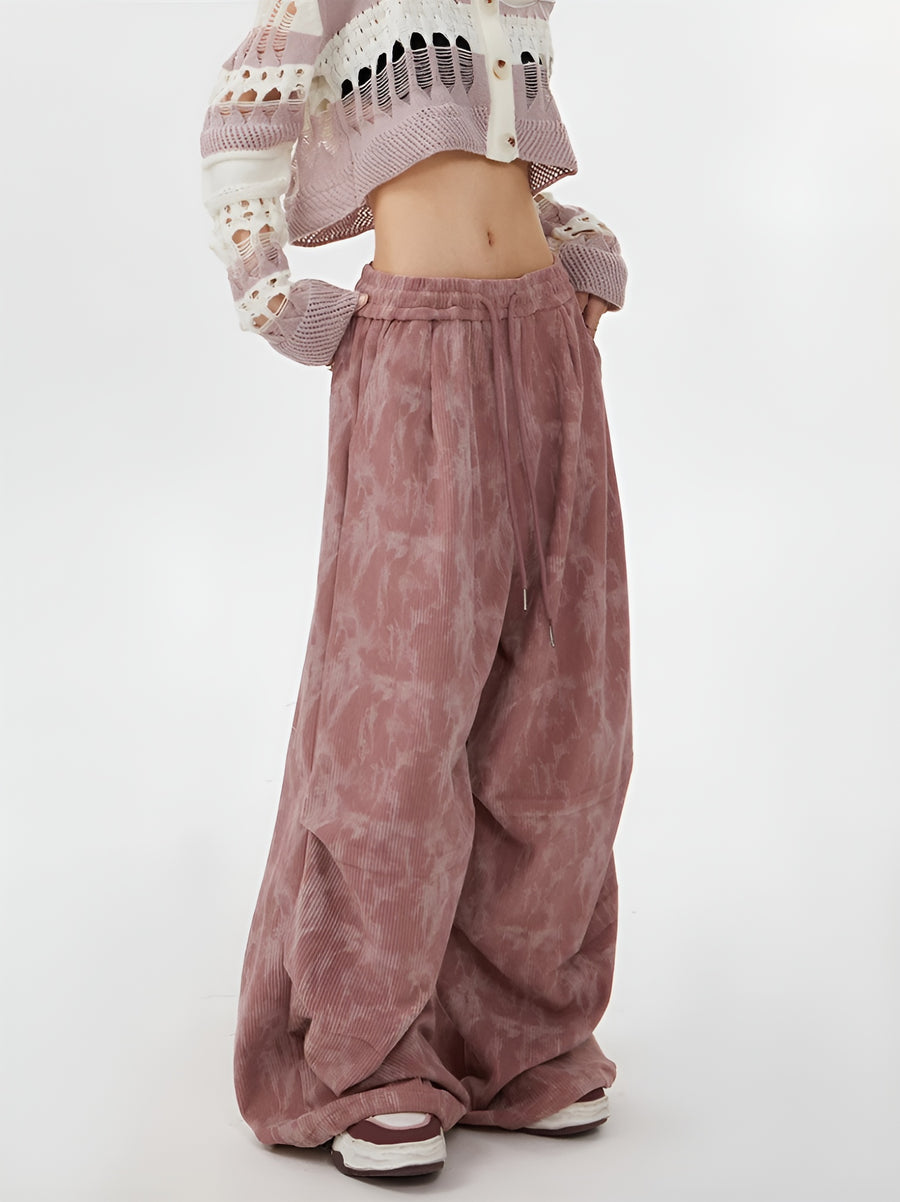Natasia - Hosen Mit Weitem Bein Und Elastischer Taille