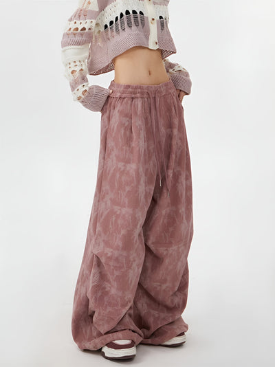 Natasia - Hosen Mit Weitem Bein Und Elastischer Taille