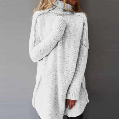 Natalie – Gestrickt Rollkragenpullover