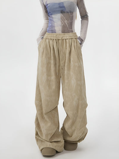 Natasia - Hosen Mit Weitem Bein Und Elastischer Taille