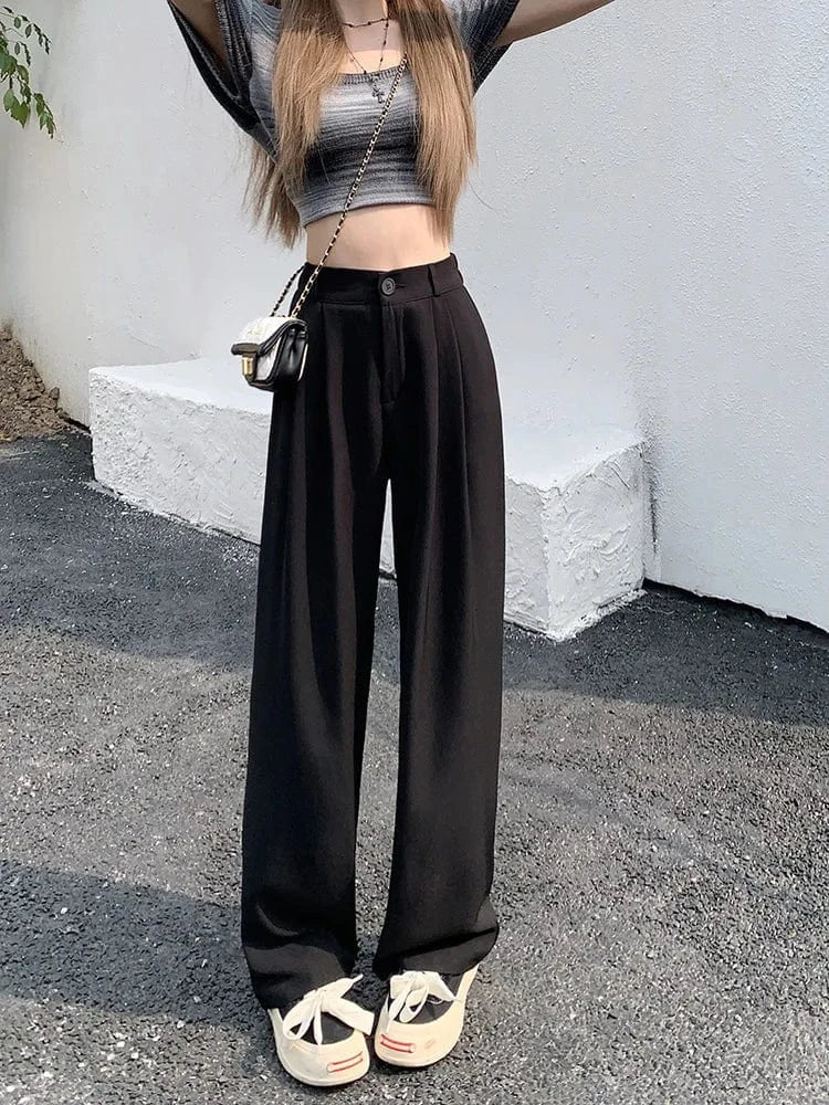 Susanne - Lockere Hose Mit Hoher Taille