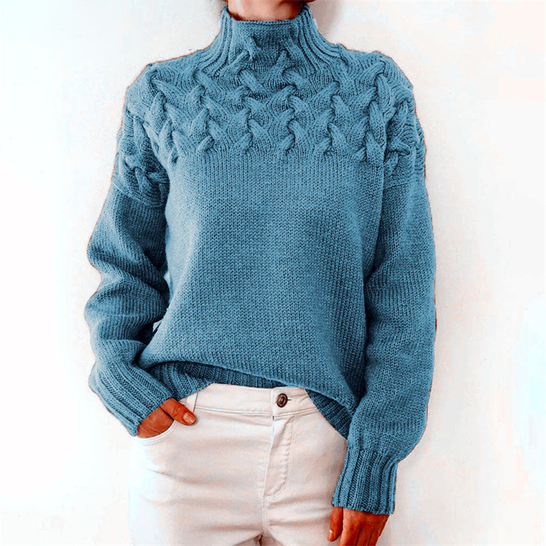 Stylischer Damen-Rollkragenpullover von SANSA - perfekt für jede Jahreszeit!