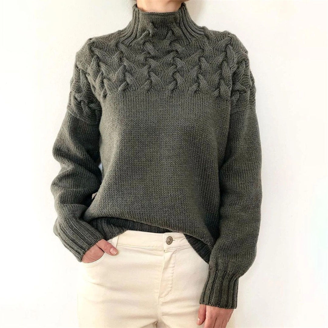 Stylischer Damen-Rollkragenpullover von SANSA - perfekt für jede Jahreszeit!