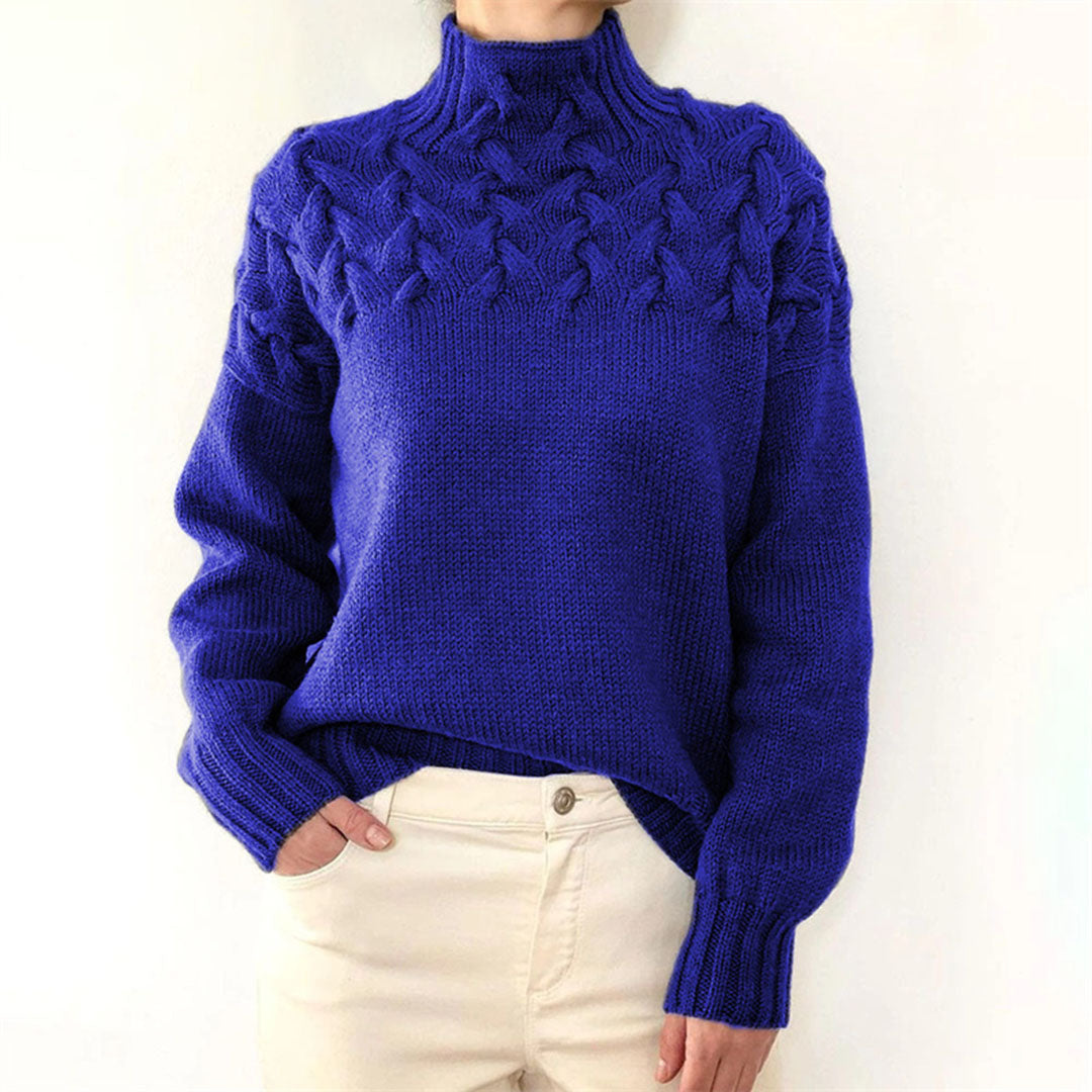 Stylischer Damen-Rollkragenpullover von SANSA - perfekt für jede Jahreszeit!