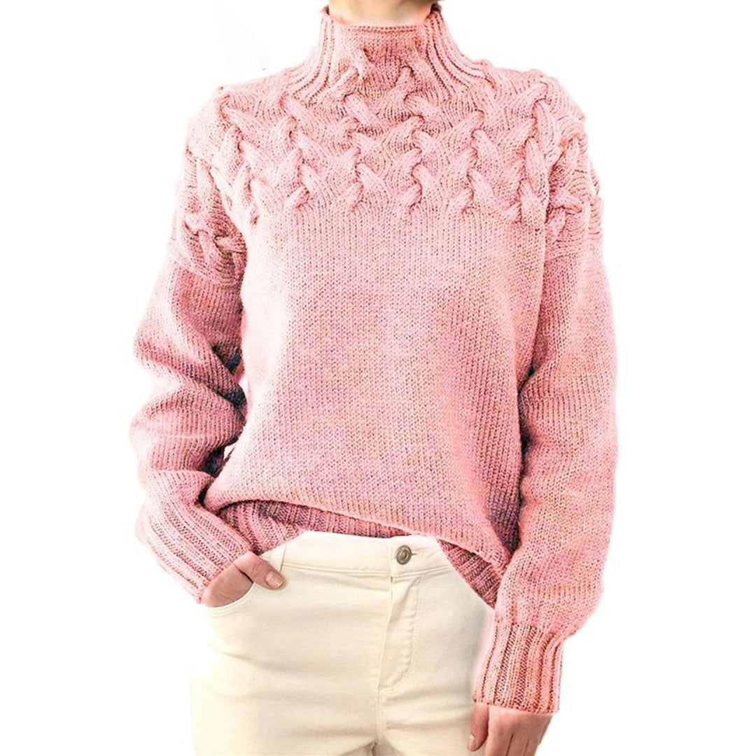 Stylischer Damen-Rollkragenpullover von SANSA - perfekt für jede Jahreszeit!