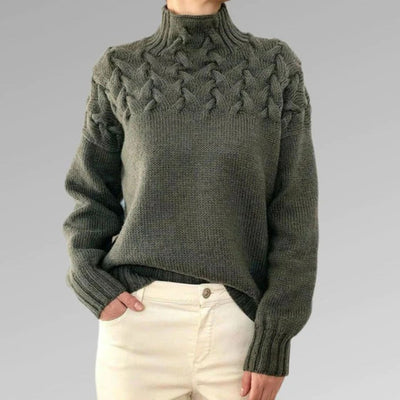 Stylischer Damen-Rollkragenpullover von SANSA - perfekt für jede Jahreszeit!