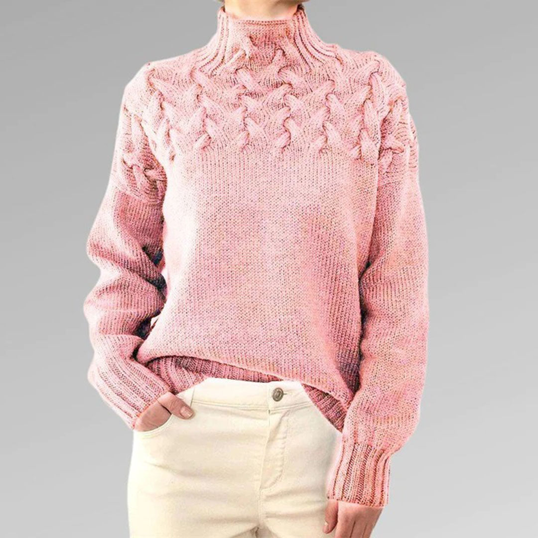 Stylischer Damen-Rollkragenpullover von SANSA - perfekt für jede Jahreszeit!
