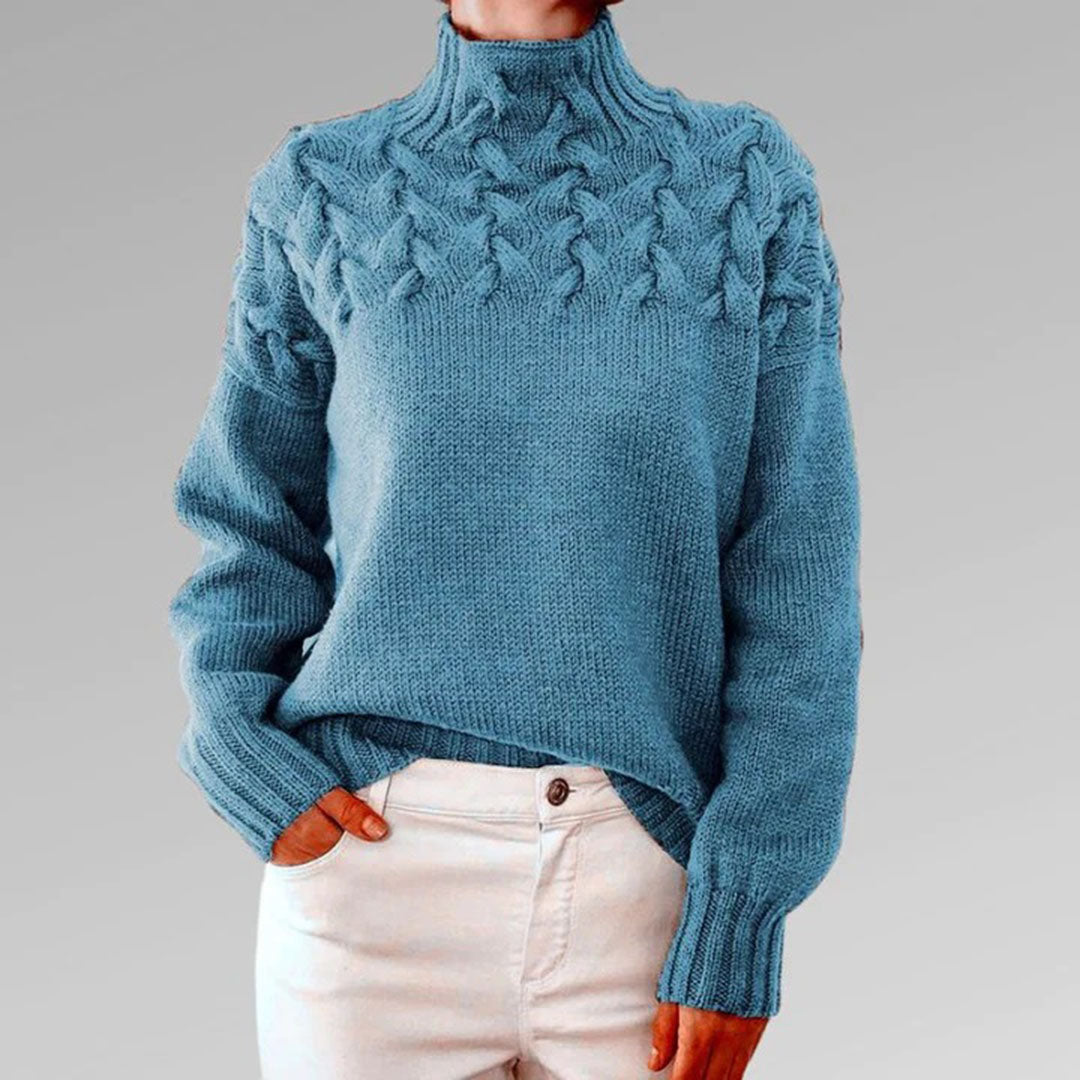 Stylischer Damen-Rollkragenpullover von SANSA - perfekt für jede Jahreszeit!
