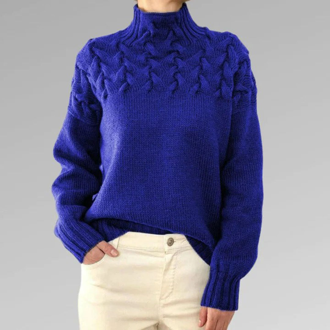 Stylischer Damen-Rollkragenpullover von SANSA - perfekt für jede Jahreszeit!