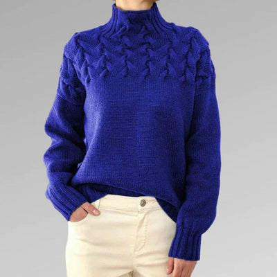 Stylischer Damen-Rollkragenpullover von SANSA - perfekt für jede Jahreszeit!