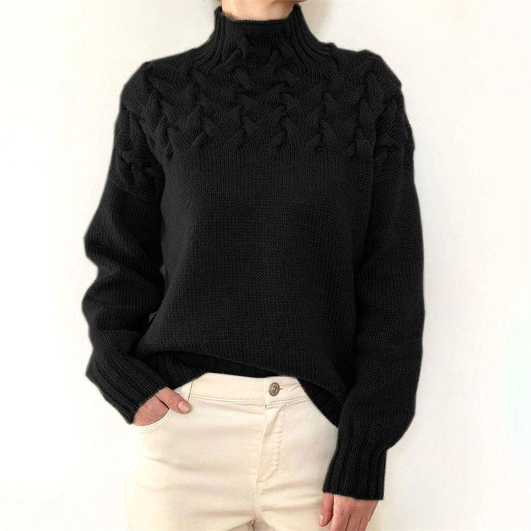 Stylischer Damen-Rollkragenpullover von SANSA - perfekt für jede Jahreszeit!