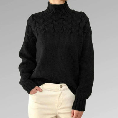 Stylischer Damen-Rollkragenpullover von SANSA - perfekt für jede Jahreszeit!