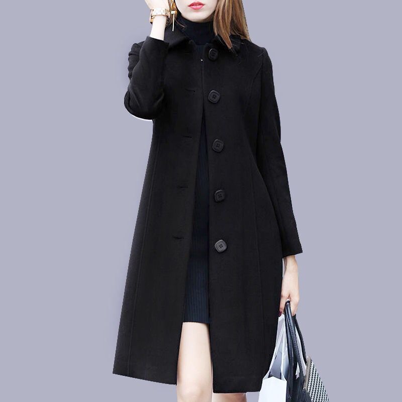 Aria – Eleganter Mittellanger Windbreaker Mantel