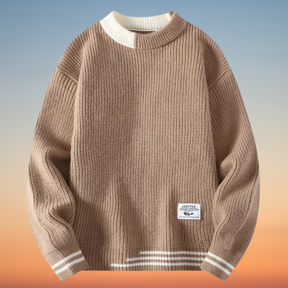 Lenard - Rundhals Pullover