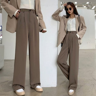 Susanne - Lockere Hose Mit Hoher Taille