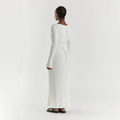 Abigail - Elegantes Maxikleid aus Strick für einen stilvollen Look
