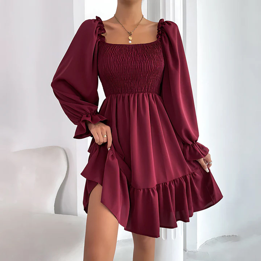 ARIA - Elegantes Kleid mit schönen Rüschen