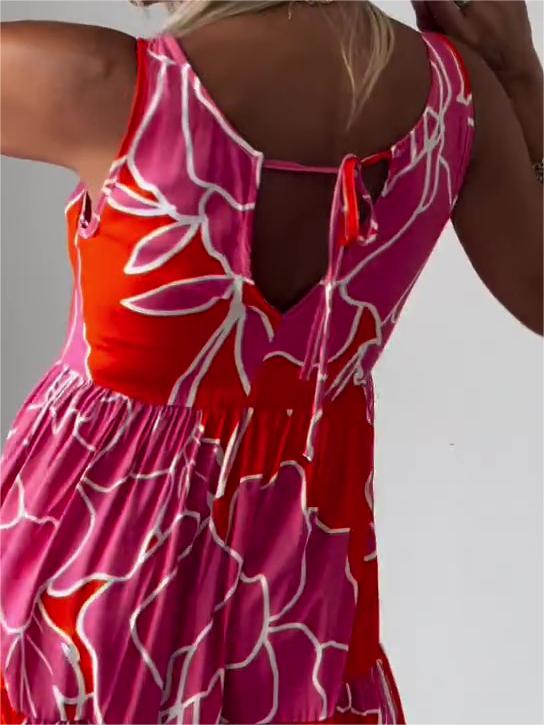 Hertha - Wanda Bedrucktes Armelloses Kleid