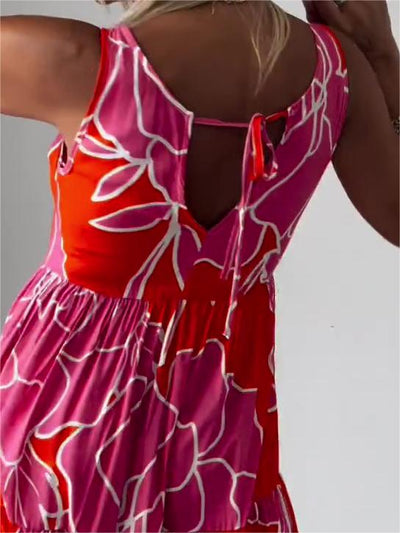 Hertha - Wanda Bedrucktes Armelloses Kleid