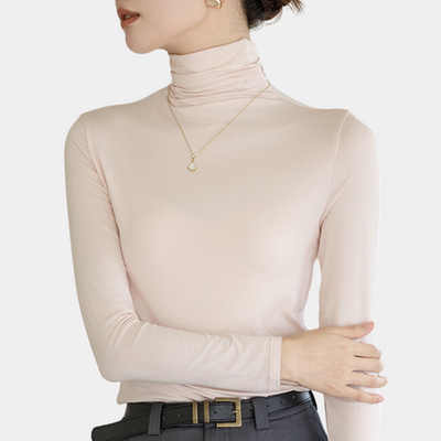 KAHNAY - Stylisches Rollkragenshirt für Frauen