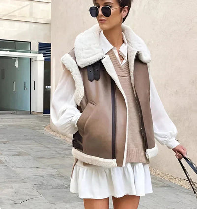 Schicke Valerie Teddy Strickjacke für den Herbst