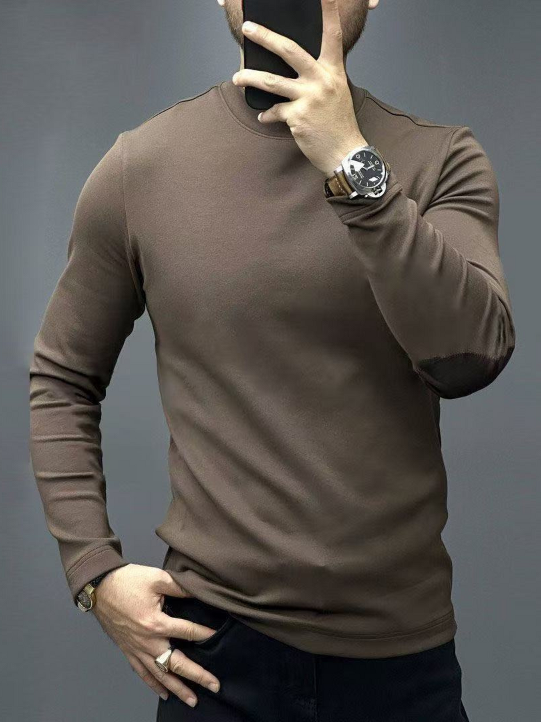 Johnny - Enger Langarm Pullover
