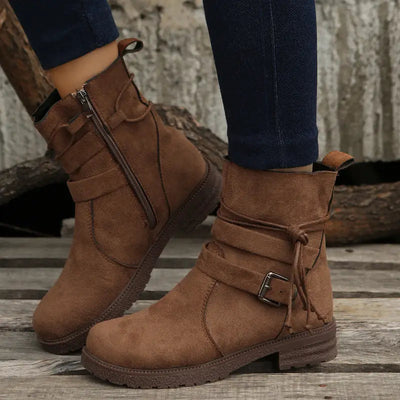 Spna - Stiefelette Mit Reißverschluss