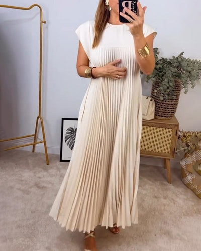 Rachel - Kurzärmeliges Basic-Kleid