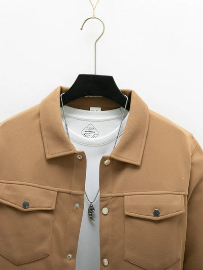 Zimba – Dicke Jacke mit Zwei Taschen und Langen Ärmeln