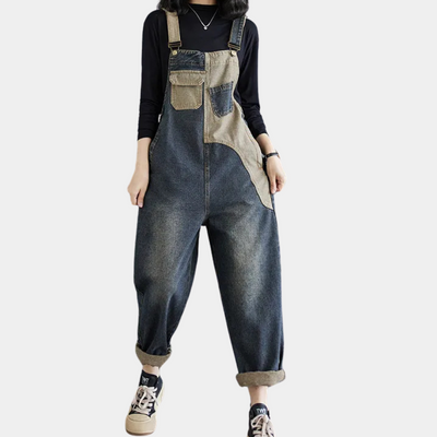 AGATA - Stylischer Denim-Jumpsuit für Frauen