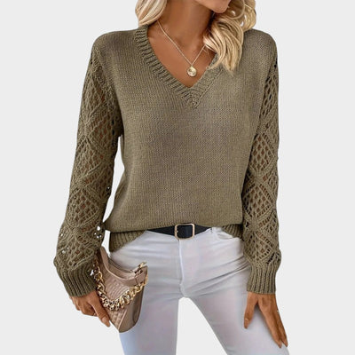 Anikka - Klassisches Stricktop