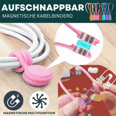 GripWrap – Magnetische Kabelbinder zum Aufstecken