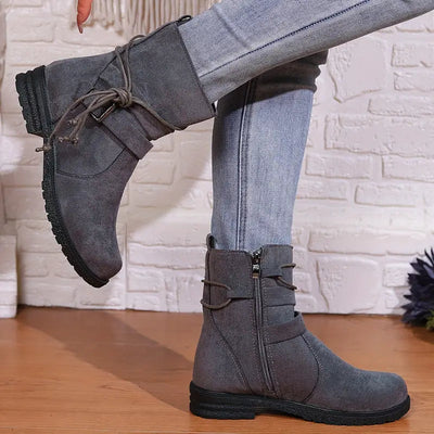 Spna - Stiefelette Mit Reißverschluss