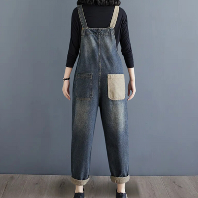AGATA - Stylischer Denim-Jumpsuit für Frauen