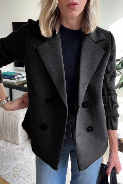 Allison - Eleganter Strickblazer